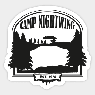 CAMP NIGHTWING Sticker